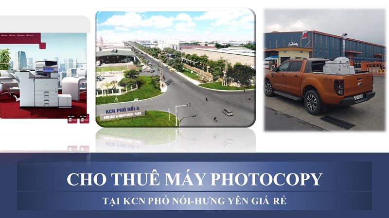 thuê may photocopy tại kcn phố nối