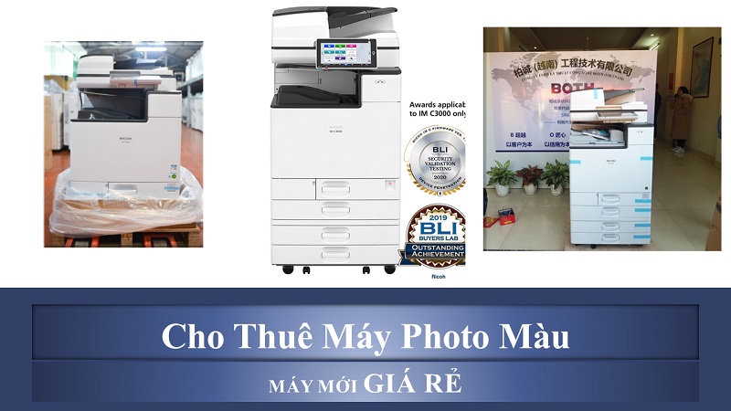 cho thuê máy photo màu giá rẻ