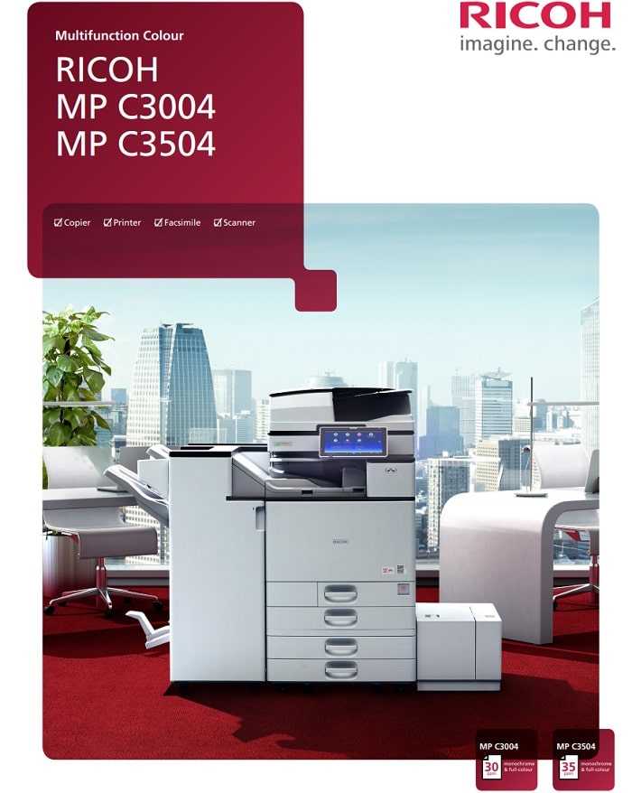 thuê máy photocopy màu ricoh mp c3004