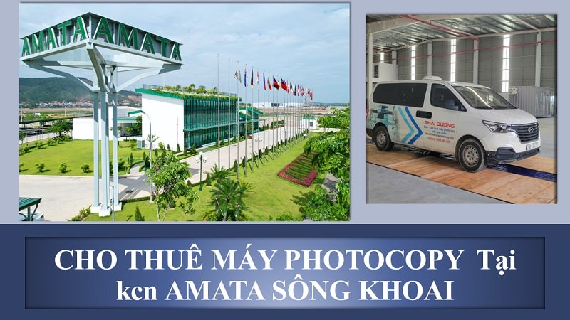 Cho thuê máy photocopy tại Sông Khoai