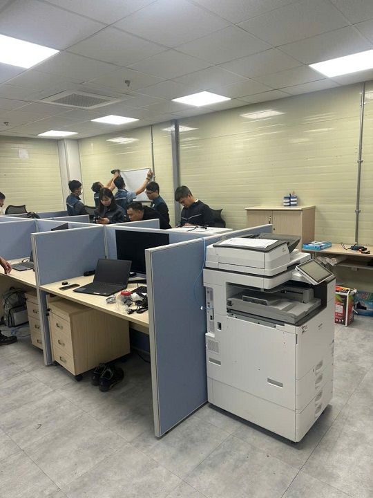 Cho thuê máy photo màu phố nối